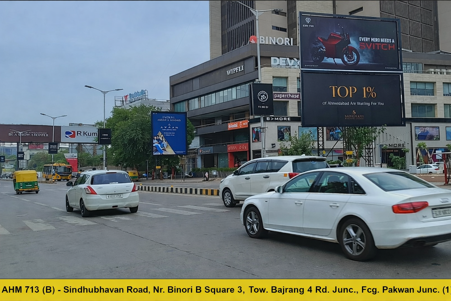 Outdoor advertising billboard